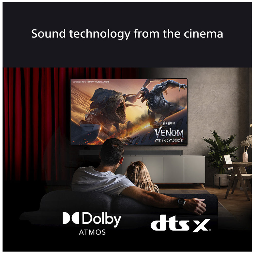 Sony K55XR55B 55 Inch BRAVIA 5 Mini LED 4K UHD HDR Smart TV and HT-B600 3.1.2ch BRAVIA Theatre Bar 6 Soundbar with Subwoofer