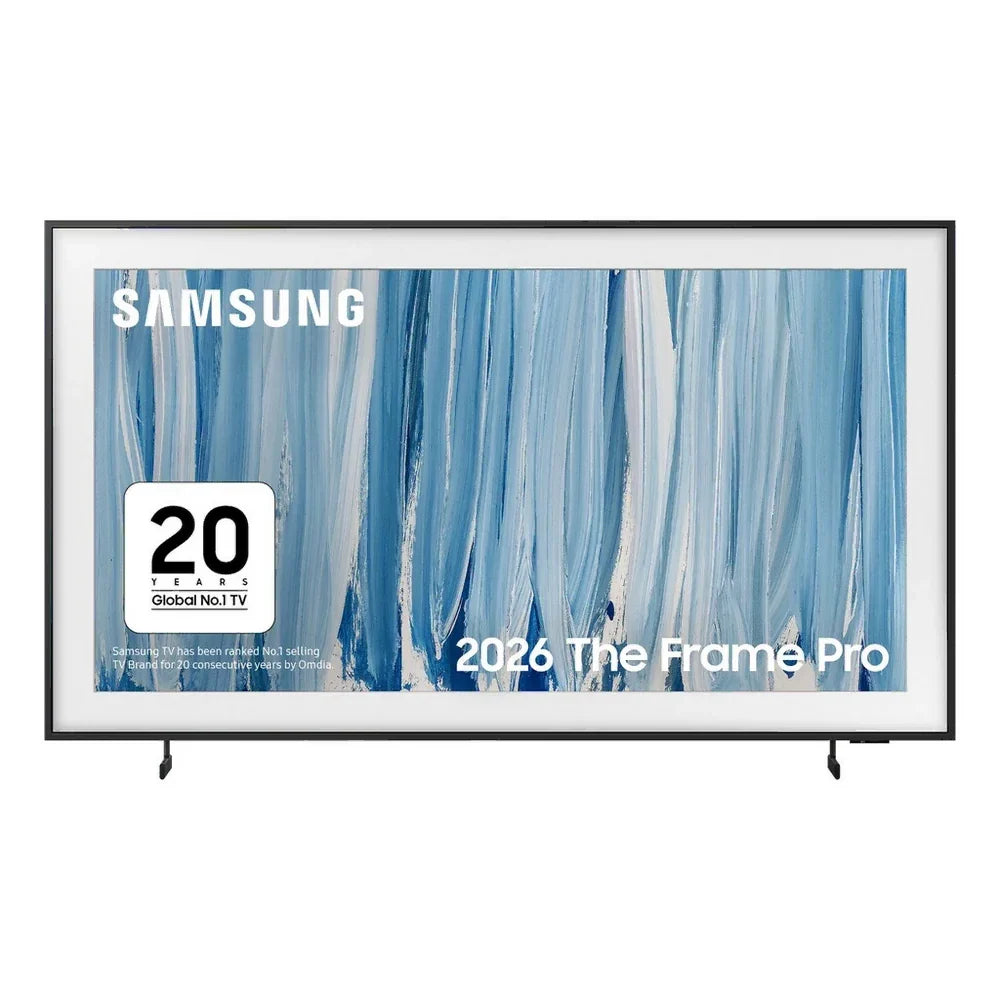Samsung QE85LS03HWUXXU 85 Inch The Frame Pro LS03HW Neo QLED 4K UHD HDR Vision AI Smart TV with Art Mode & Wall Mount 2026