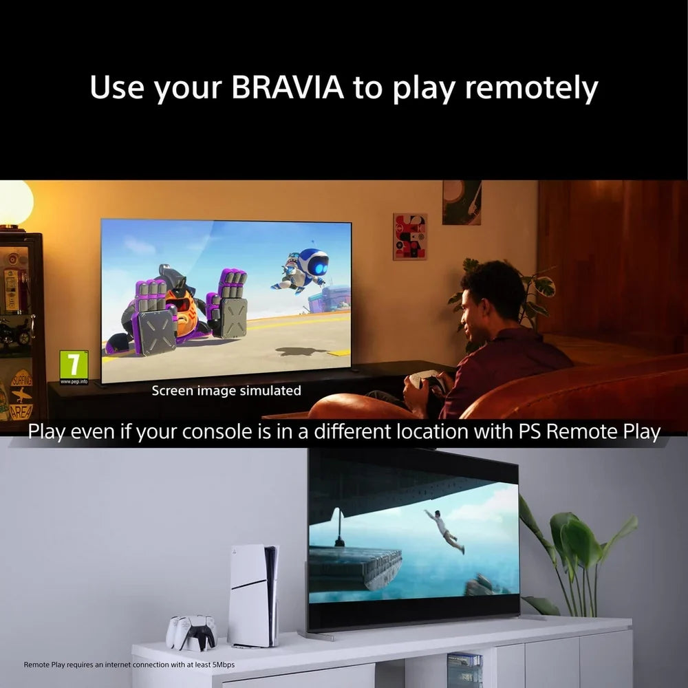 Sony K50S25M2PB 50 Inch BRAVIA 2 II Direct LED 4K Ultra HD HDR Smart Google TV 2026