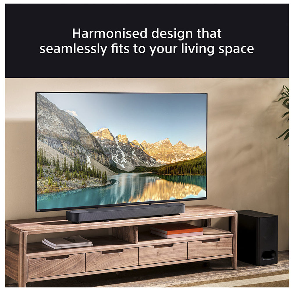 Sony K55XR55B 55 Inch BRAVIA 5 Mini LED 4K UHD HDR Smart TV and HT-B600 3.1.2ch BRAVIA Theatre Bar 6 Soundbar with Subwoofer