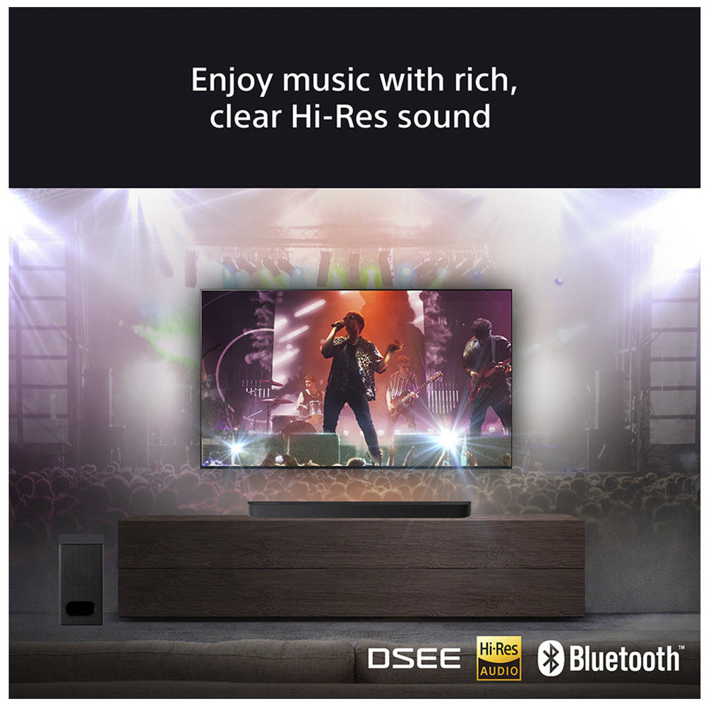 Sony K55XR55B 55 Inch BRAVIA 5 Mini LED 4K UHD HDR Smart TV and HT-B600 3.1.2ch BRAVIA Theatre Bar 6 Soundbar with Subwoofer