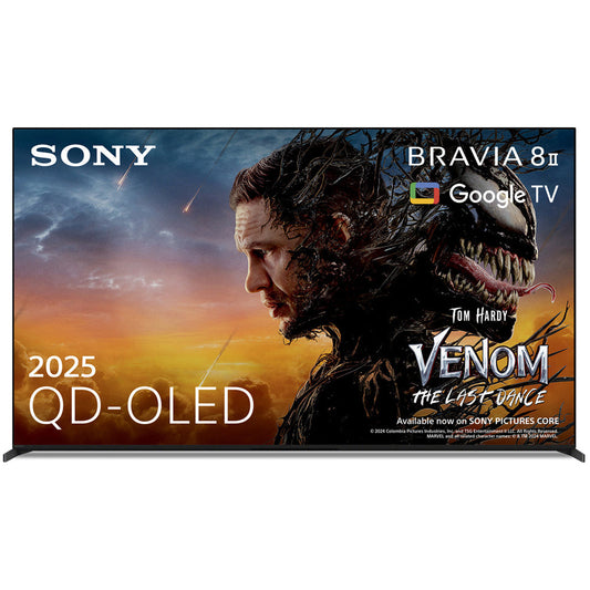 Sony K65XR8M25B 65 Inch BRAVIA 8 II QD-OLED 4K Ultra HDR Smart Google TV