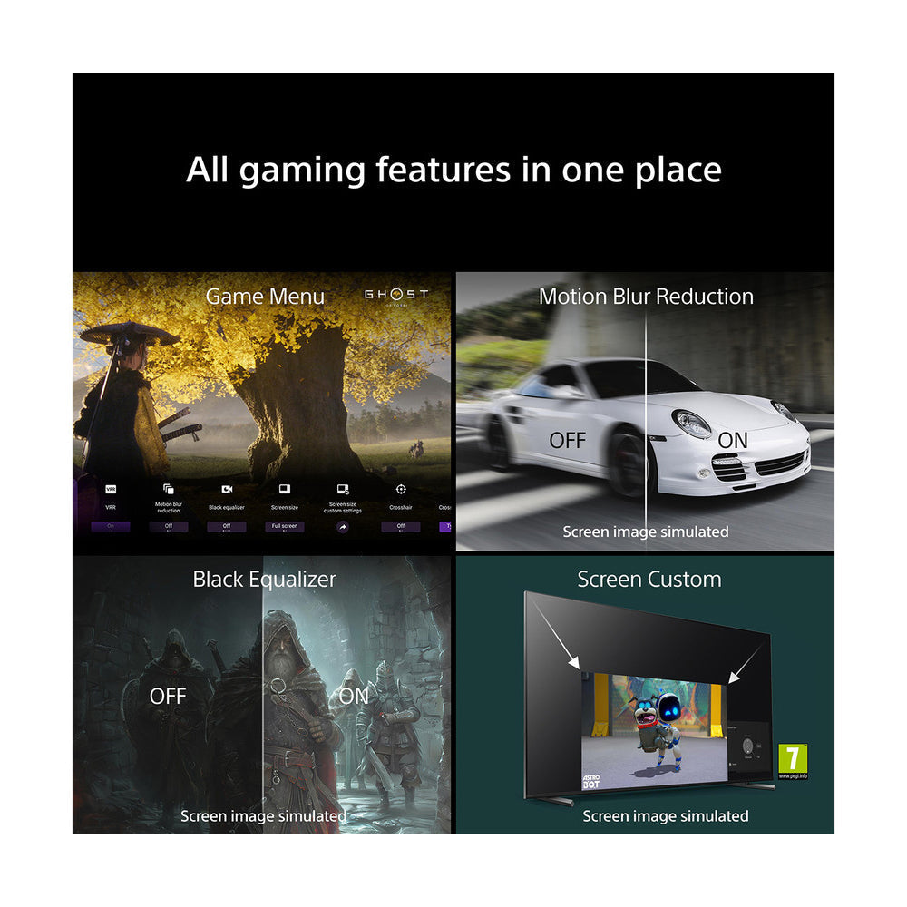 Sony K75XR95M2PB 75 Inch True RGB LED 4K Ultra HD HDR Smart Google TV 2026
