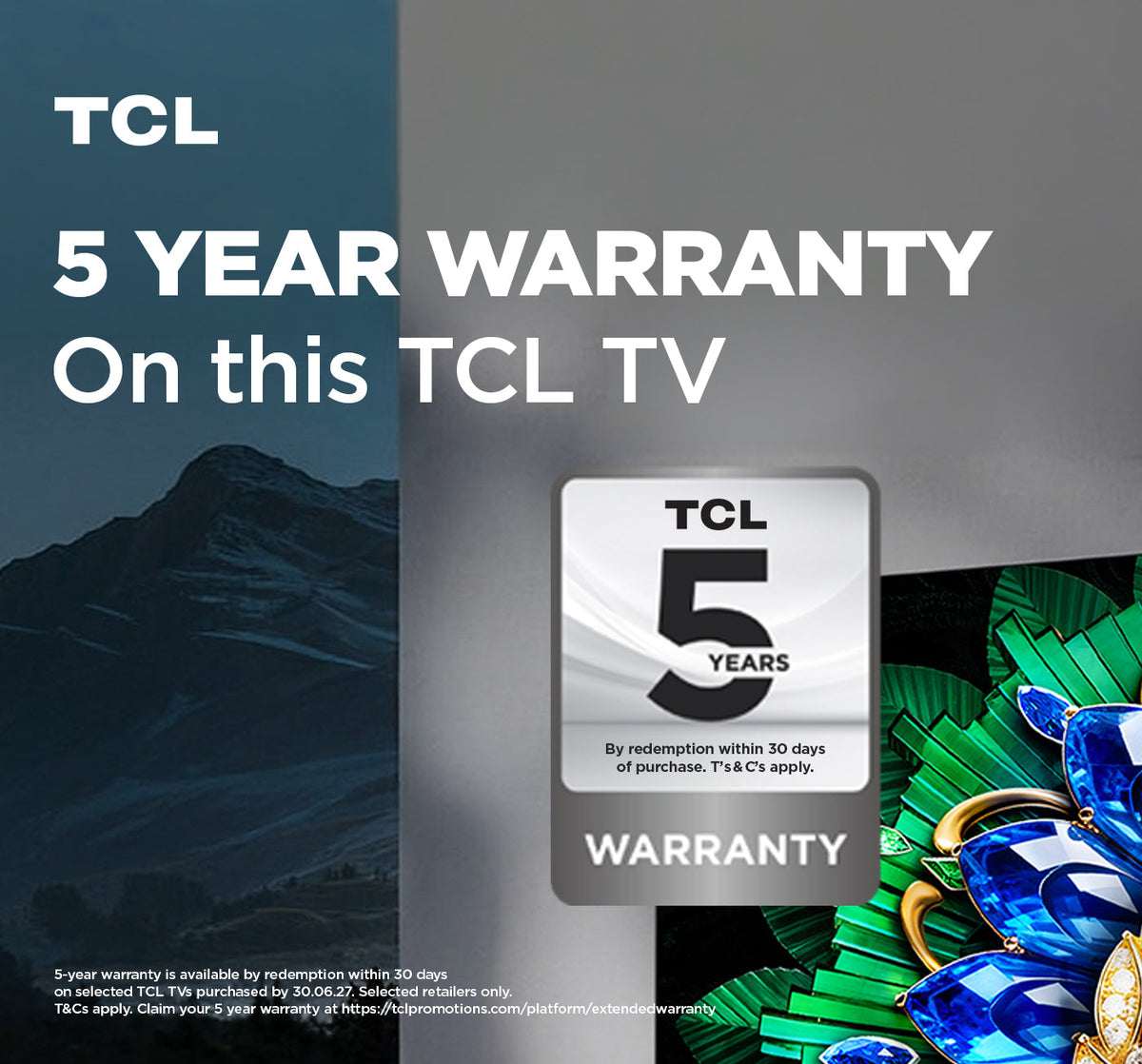 TCL 55A400M-UK 55 Inch A400M 4K Ultra HD HDR Premium QD-Mini LED Smart Google TV 2026