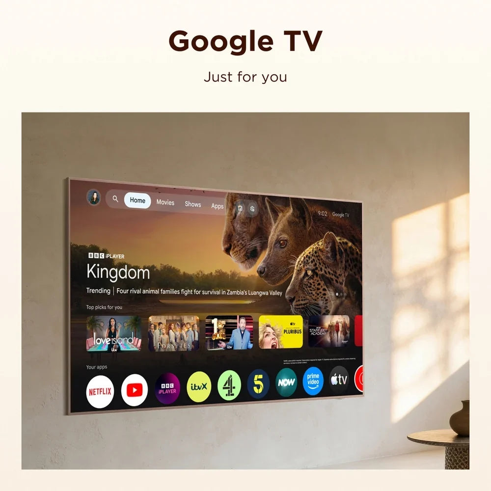 TCL 65A400 PRO-UK 65 Inch NXTVISION A400 Pro 4K UHD HDR QD-MINI LED AI Art TV 2026