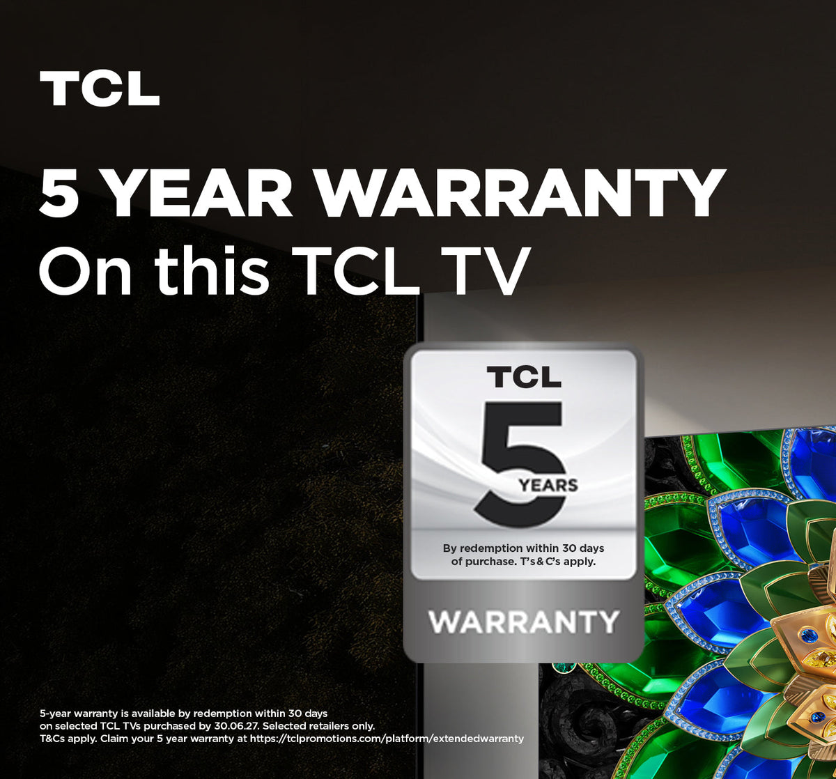 TCL 85A400U-UK 85 Inch A400U 4K Ultra HD HDR QD-Mini LED Smart Google TV 2026